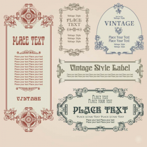 وکتور کادر و حاشیه اسلیمی